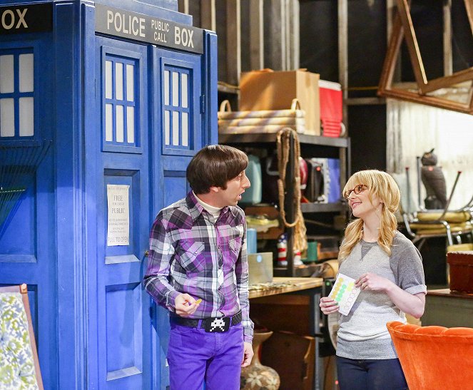 The Big Bang Theory - Season 8 - Die Skywalker-Attacke - Filmfotos - Simon Helberg, Melissa Rauch