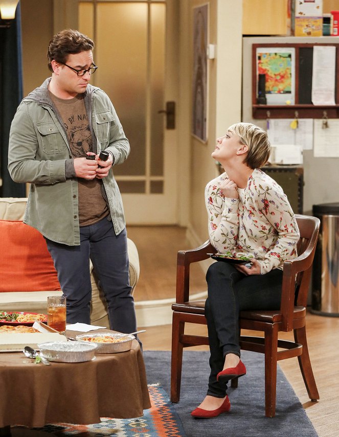 The Big Bang Theory - Season 8 - The Intimacy Acceleration - Photos - Johnny Galecki, Kaley Cuoco