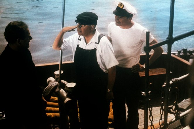 Drei Mann in einem Boot - Filmfotók - Hans Joachim Kulenkampff, Heinz Erhardt, Walter Giller