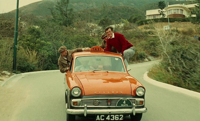Muž z Hongkongu - Z filmu - Paul Préboist, Mario David, Jean-Paul Belmondo