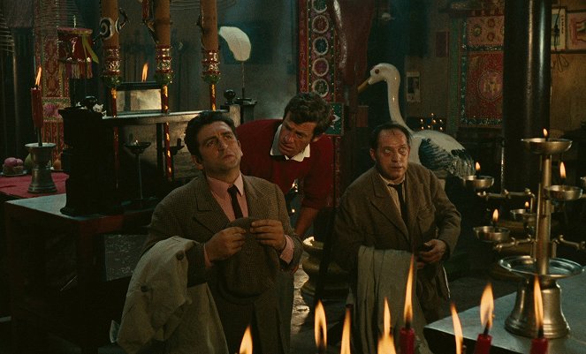 As Atribulações dum Chinês na China - Do filme - Mario David, Jean-Paul Belmondo, Paul Préboist