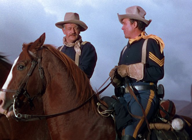 Sárga szalagot viselt - Filmfotók - John Wayne, Ben Johnson