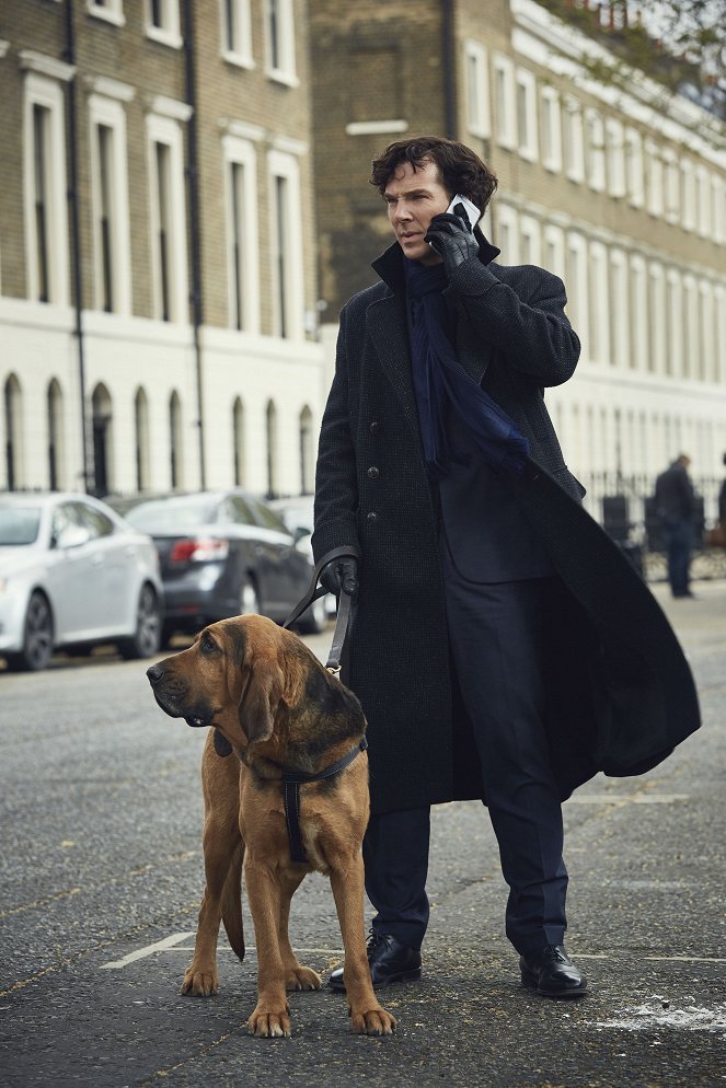Sherlock - Šest Železných dam - Z filmu - Benedict Cumberbatch