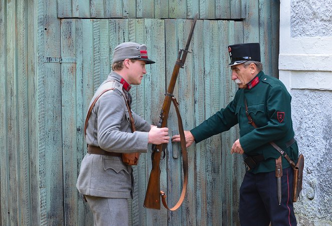 Četníci z Luhačovic - Filmfotos - Robert Hájek, Pavel Zedníček