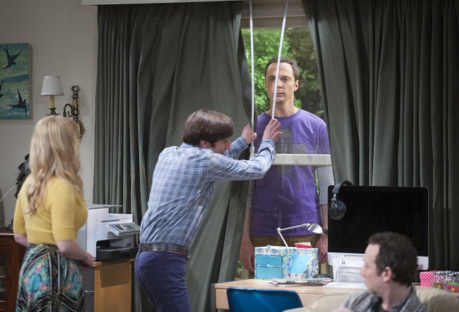 The Big Bang Theory - Season 9 - The Matrimonial Momentum - Van film - Simon Helberg, Jim Parsons