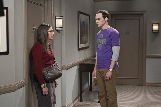 The Big Bang Theory - Season 9 - The Matrimonial Momentum - Van film - Mayim Bialik, Jim Parsons