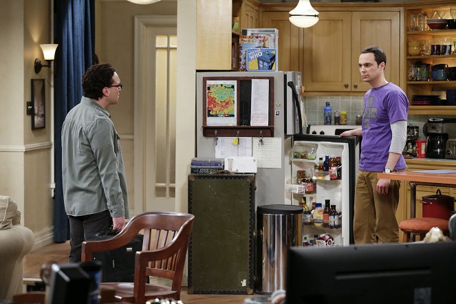 The Big Bang Theory - Season 9 - Hochzeitsnacht mit Sheldon - Filmfotos - Johnny Galecki, Jim Parsons