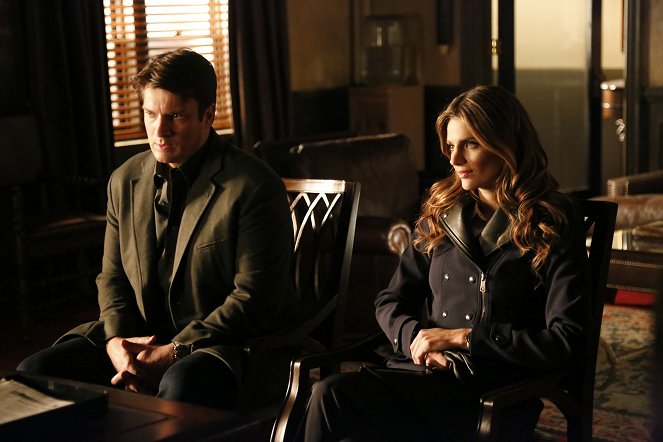 Castle - The Greater Good - Van film - Nathan Fillion, Stana Katic