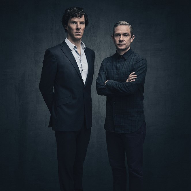 Sherlock - Season 4 - Werbefoto - Benedict Cumberbatch, Martin Freeman