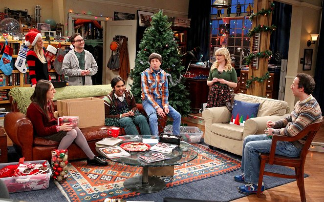 The Big Bang Theory - The Cooper Extraction - Van film - Kaley Cuoco, Mayim Bialik, Johnny Galecki, Kunal Nayyar, Simon Helberg, Melissa Rauch, Kevin Sussman