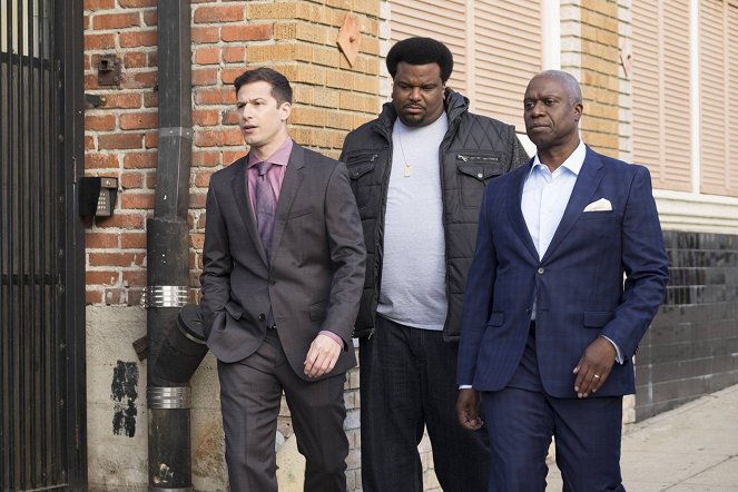 Brooklyn Nine-Nine - Season 4 - Der Pontiac-Bandit und Jake sind Cops - Filmfotos - Andy Samberg, Craig Robinson, Andre Braugher