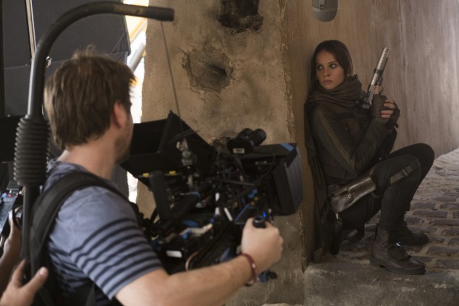 Rogue One : A Star Wars Story - Tournage - Felicity Jones