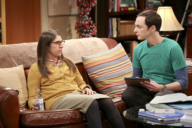 The Big Bang Theory - Keine hübschen Frauen! - Filmfotos - Mayim Bialik, Jim Parsons