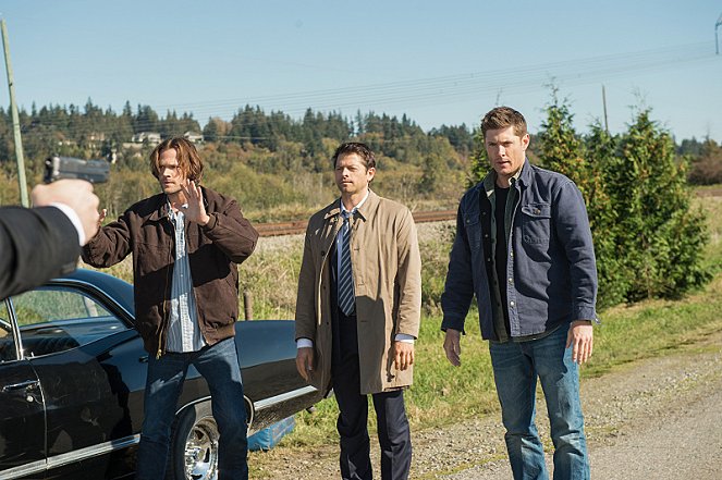 Supernatural - LOTUS - Van film - Jared Padalecki, Misha Collins, Jensen Ackles