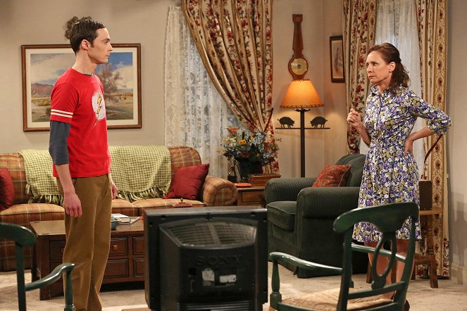 The Big Bang Theory - Season 7 - Mein Gespräch mit Mutter - Filmfotos - Jim Parsons, Laurie Metcalf