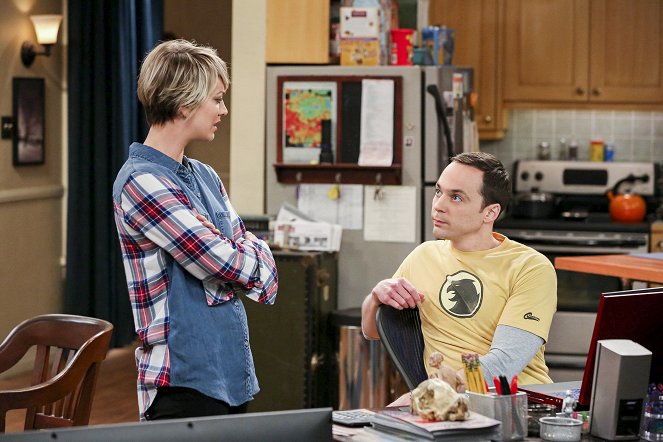 The Big Bang Theory - The Communication Deterioration - Photos - Kaley Cuoco, Jim Parsons