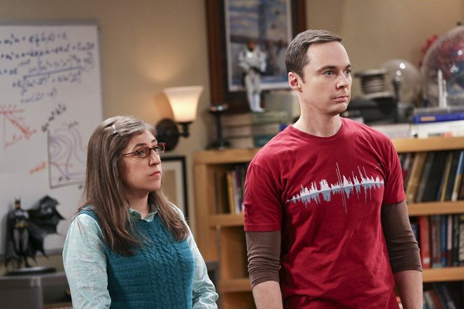 The Big Bang Theory - The Holiday Summation - Van film - Mayim Bialik, Jim Parsons