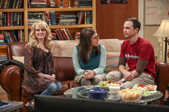 The Big Bang Theory - Die Feiertags-Zusammenfassung - Filmfotos - Melissa Rauch, Mayim Bialik, Jim Parsons
