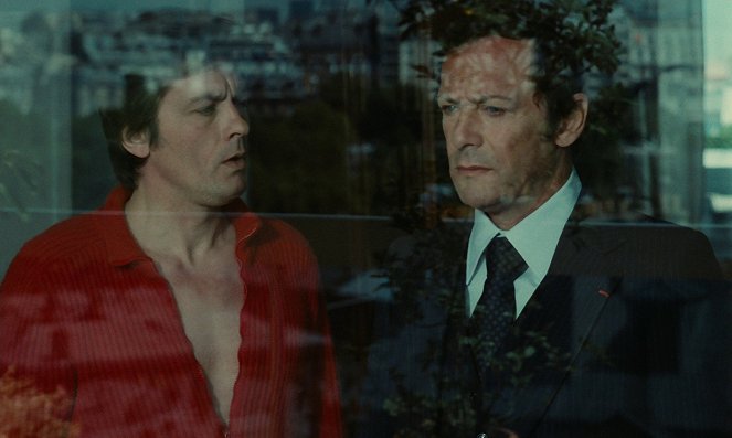 Muerte de un corrupto - De la película - Alain Delon, Maurice Ronet