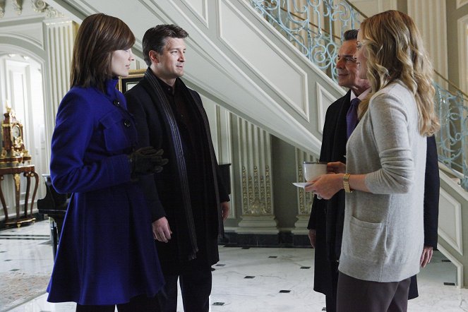 Castle - Suicide Squeeze - Photos - Stana Katic, Nathan Fillion, Ray Wise