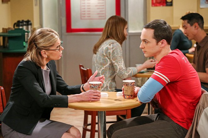 The Big Bang Theory - The Maternal Combustion - Van film - Christine Baranski, Jim Parsons