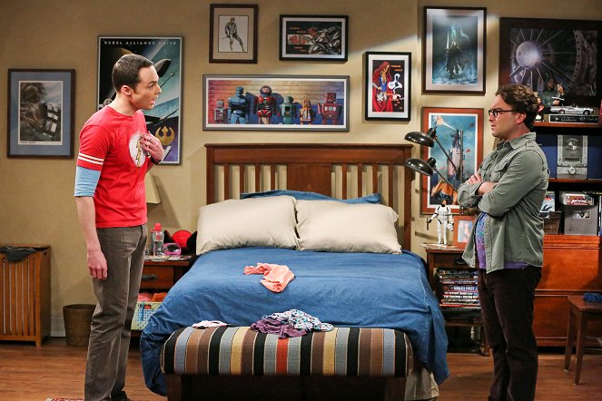 The Big Bang Theory - The Maternal Combustion - Van film - Jim Parsons, Johnny Galecki