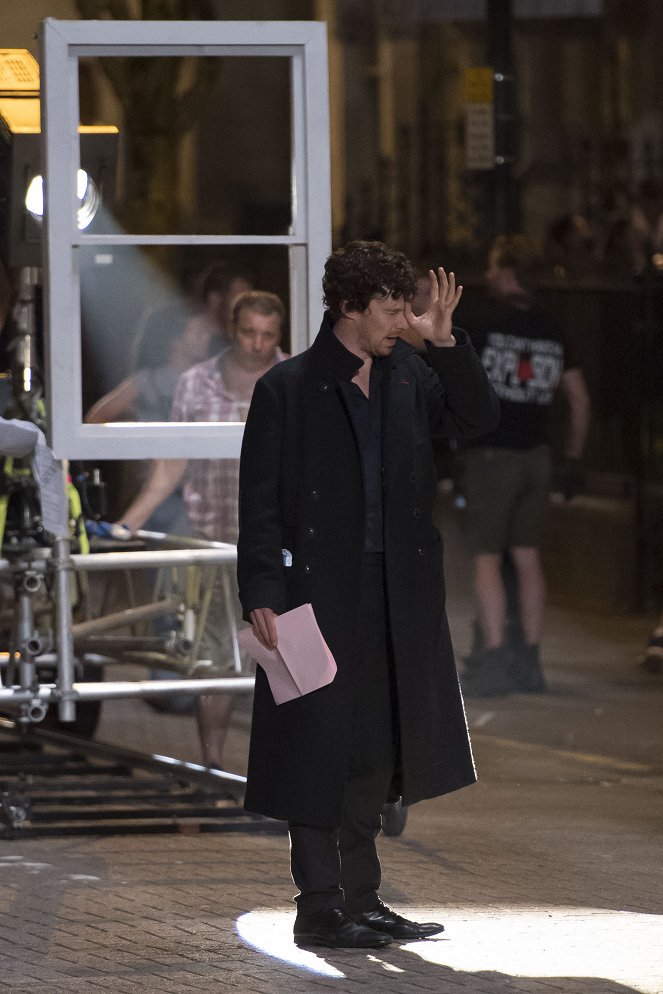Sherlock - A hazug detektív - Forgatási fotók - Benedict Cumberbatch
