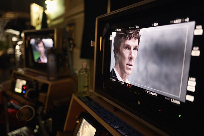 Sherlock - Konečný problém - Z nakrúcania - Benedict Cumberbatch