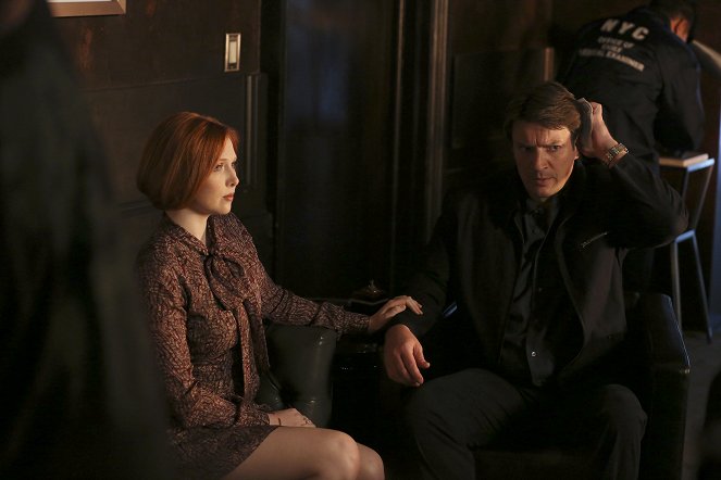 Castle - Hell to Pay - Photos - Molly C. Quinn, Nathan Fillion