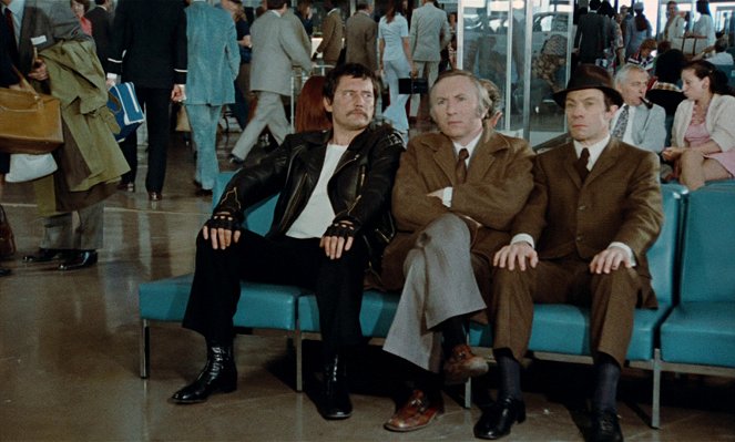 Veľký blondín s čiernou topánkou - Z filmu - Maurice Barrier, Paul Le Person, Jean Saudray