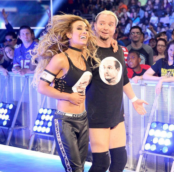 WWE SmackDown LIVE! - Z nakrúcania - Leah Van Dale, James Ellsworth