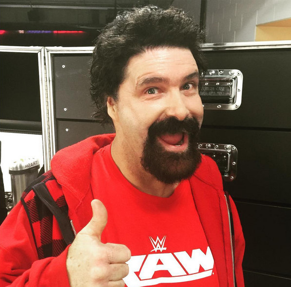 WWE Monday Night RAW - De filmagens - Mick Foley