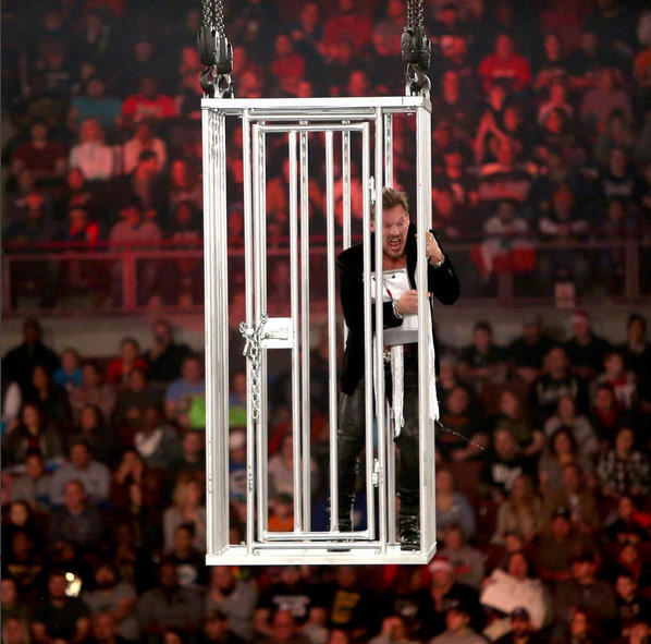 WWE Monday Night RAW - Z natáčení - Chris Jericho