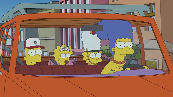 Les Simpson - Taxi Girl - Film