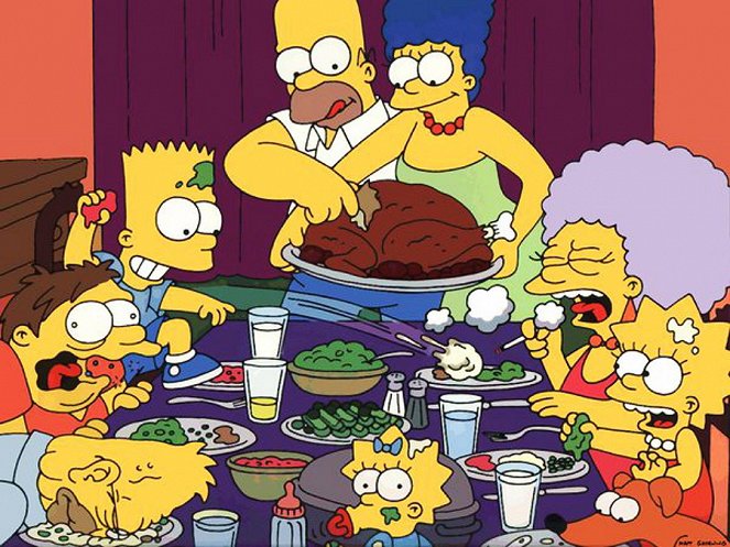 Los simpson - Bart en el día de Acción de Gracias - Promoción