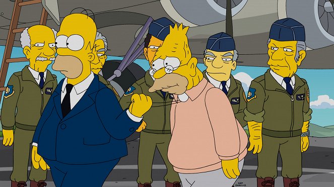 Die Simpsons - Air Force Grampa - Filmfotos
