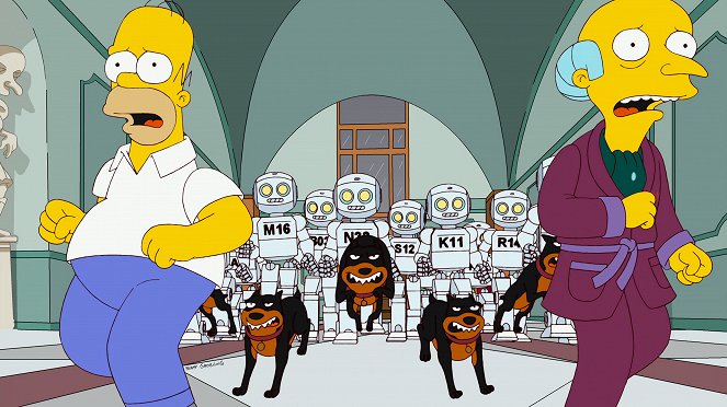 Simpsonit - Them, Robot - Kuvat elokuvasta