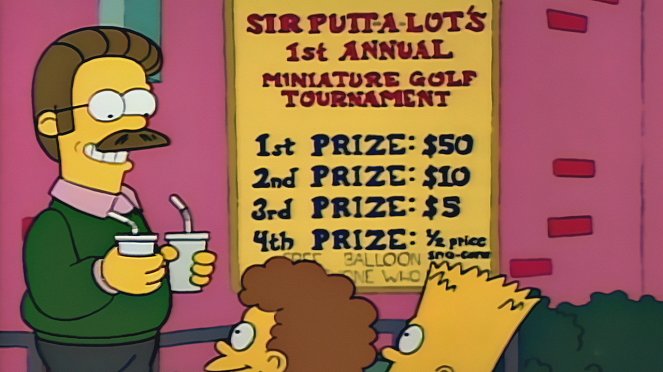 Les Simpson - Mini golf, mini beauf - Film