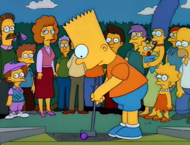 Les Simpson - Mini golf, mini beauf - Film