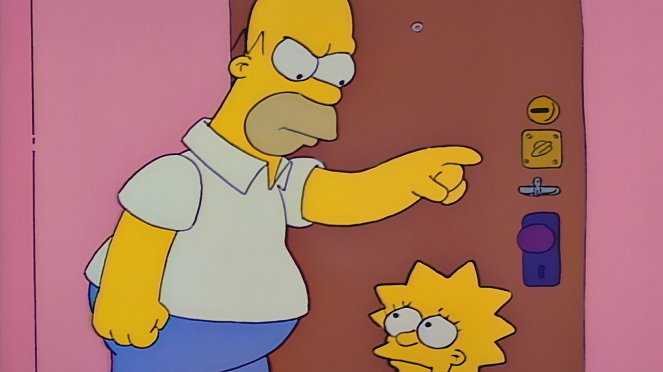 The Simpsons - Season 2 - Homer vs. Lisa and the 8th Commandment - Van film