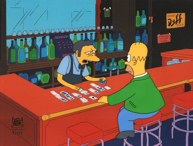 The Simpsons - Season 3 - Flaming Moe's - Photos