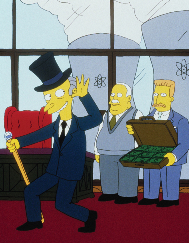 Os Simpsons - Burns compra e vende - Do filme