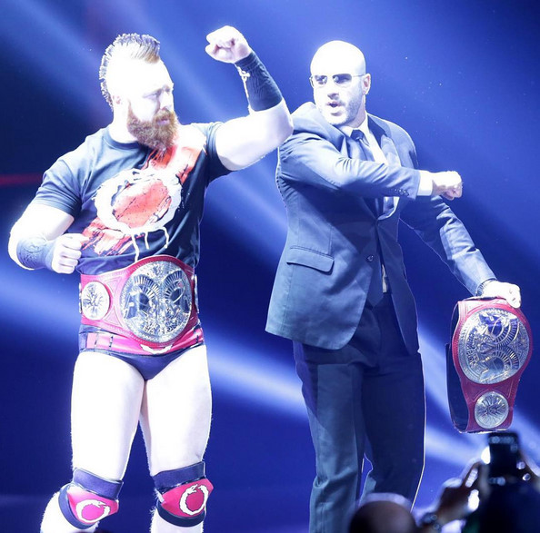 WWE Monday Night RAW - Photos - Stephen Farrelly, Claudio Castagnoli