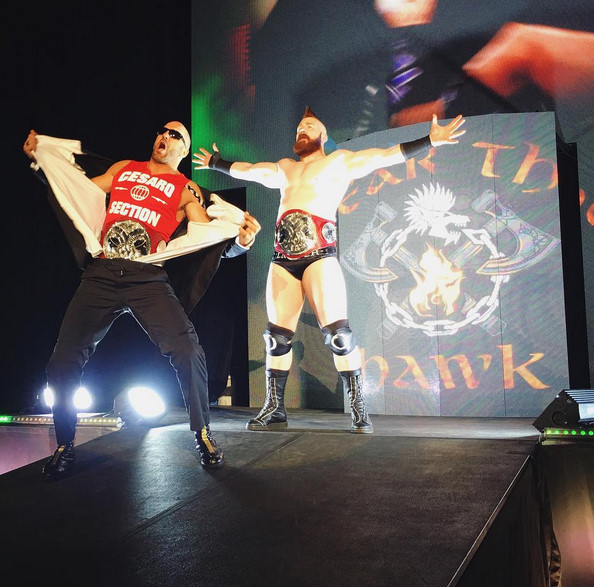 Wrestling: WWE Raw - Photos - Claudio Castagnoli, Stephen Farrelly