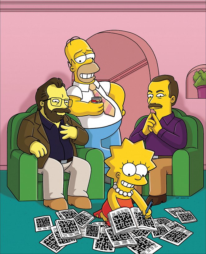 The Simpsons - Season 20 - Homer and Lisa Exchange Cross Words - Photos