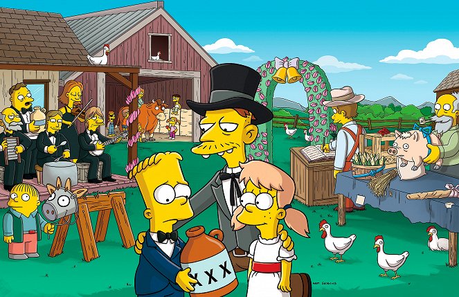 Les Simpson - Season 19 - Tragédie bovine - Film