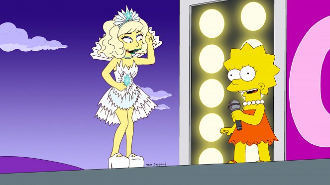 Os Simpsons - Lisa toca Gaga - Do filme