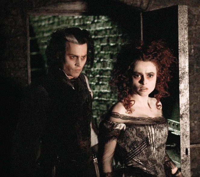Sweeney Todd: O Terrível Barbeiro de Fleet Street - Do filme - Johnny Depp, Helena Bonham Carter