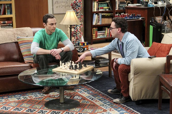 The Big Bang Theory - The Romance Recalibration - Van film - Jim Parsons, Johnny Galecki