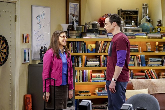 The Big Bang Theory - The Romance Recalibration - Van film - Mayim Bialik, Jim Parsons
